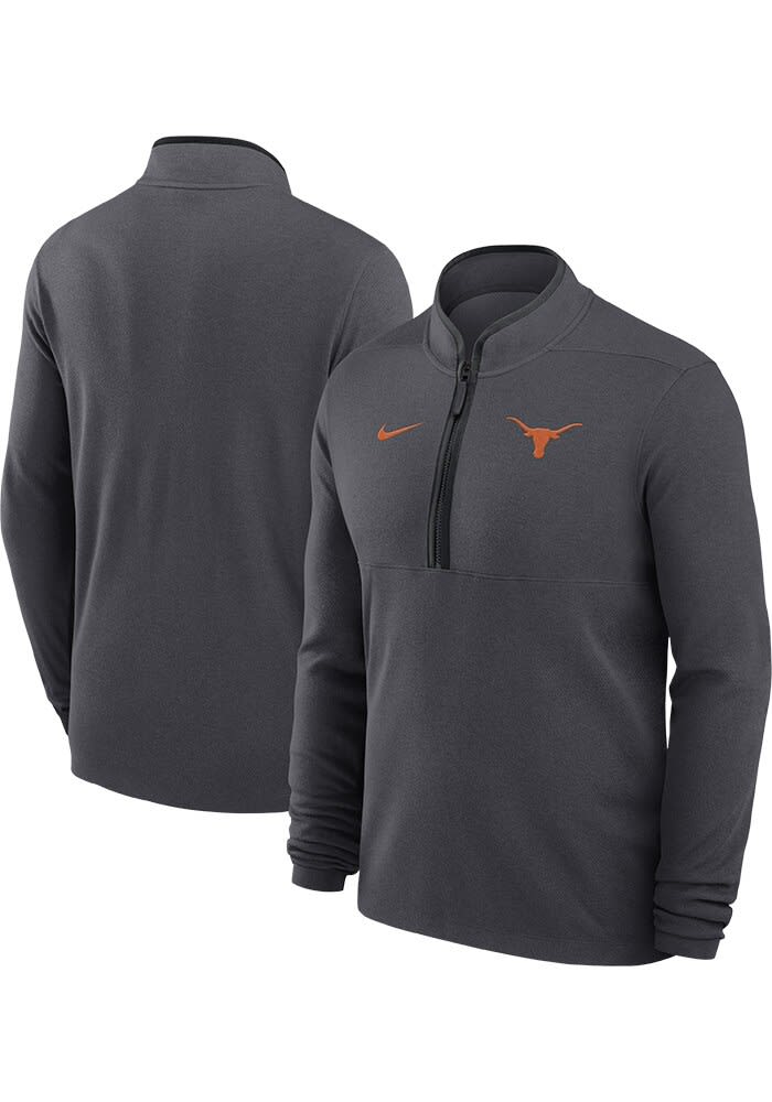 Nike Texas Longhorns Mens CHARCOAL Victory Pullover - 173220766