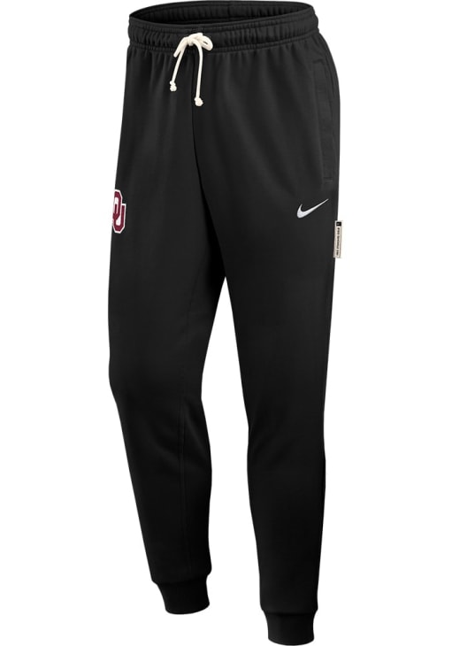 Nike Oklahoma Sooners Mens Black Dri-Fit Sweatpants