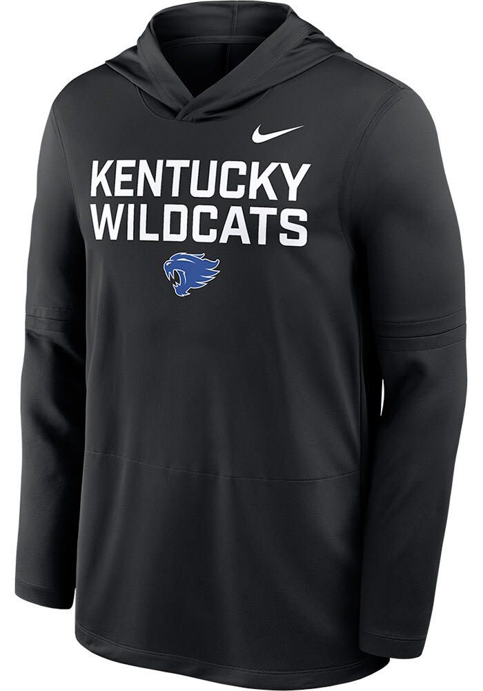 Kentucky Wildcats Mens Nike BLACK Dri-Fit Hood - 173221339