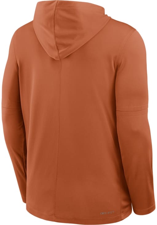 Nike Texas Longhorns Mens Burnt Orange Dri-Fit Hood