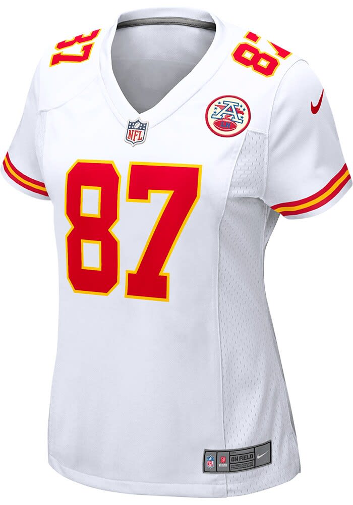 Kansas city chiefs women's hot sale jersey