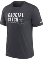 Dallas Cowboys Nike Crucial Catch T Shirt - Grey