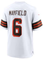 Baker Mayfield Cleveland Browns Nike Alternate Game Football Jersey - White
