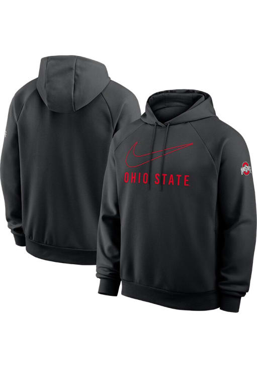 Nike Ohio State Buckeyes Mens Black Dri-Fit Hood