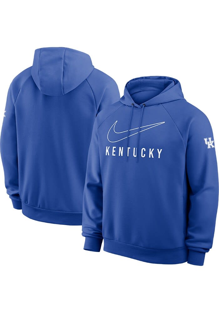 Kentucky Wildcats Mens Nike ROYAL Dri-Fit Hood - 173221758