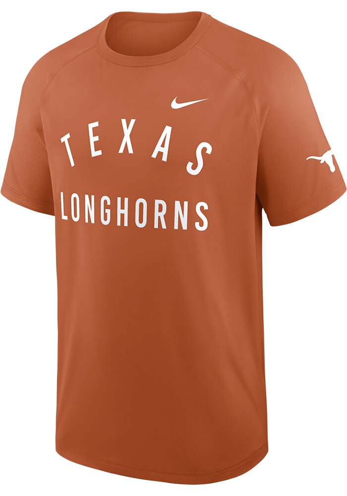 Nike Texas Longhorns BURNTORANGE Dri-Fit Short Sleeve T Shirt