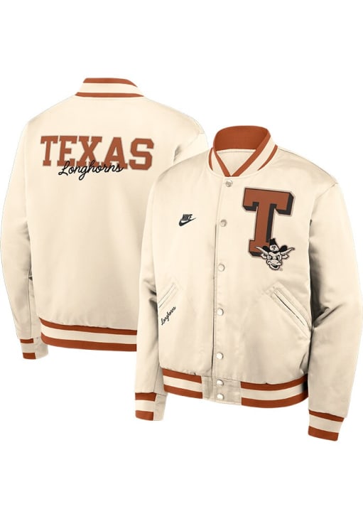 Nike Texas Longhorns Mens Natural Legacy Medium Weight Jacket
