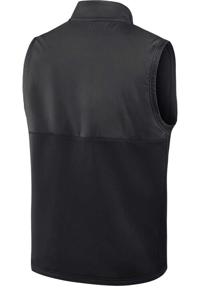 Nike Mens BLACK Michigan State Spartans Victory Sleeveless Jacket