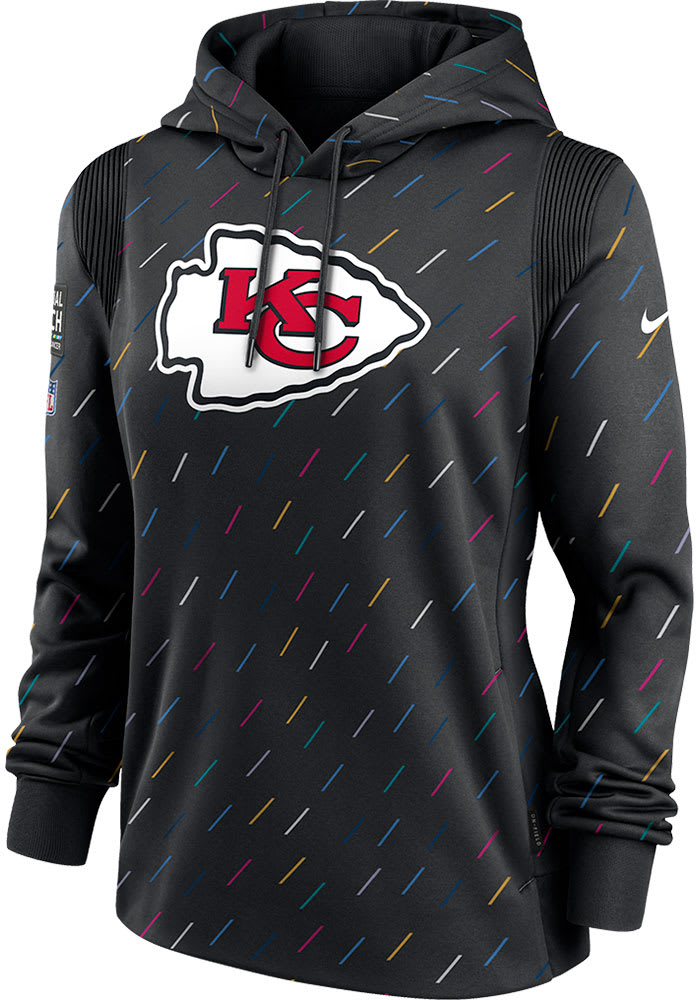 ريك رود Nike Kansas City Chiefs Womens Charcoal Crucial Catch Hooded Sweatshirt ريك رود