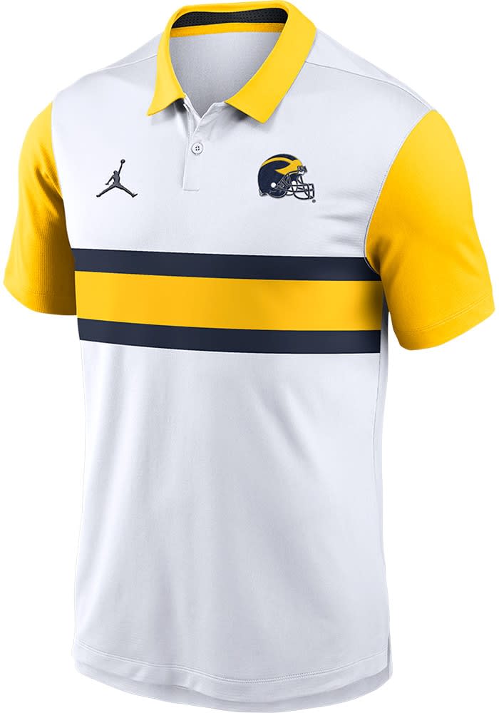 michigan nike golf shirt