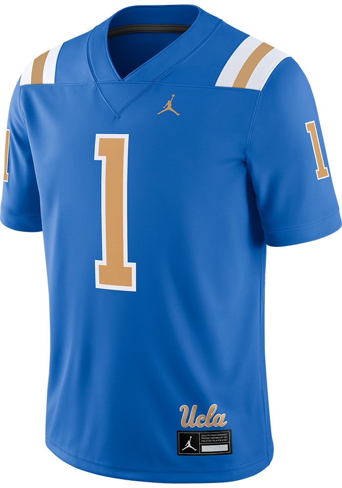 Nike Mens BLUE UCLA Bruins Football Vapor Jersey - 173222245