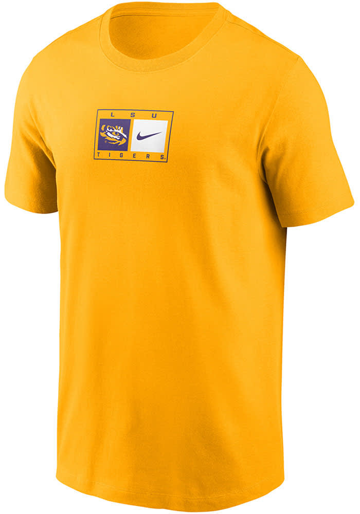 nike gold swoosh shirt