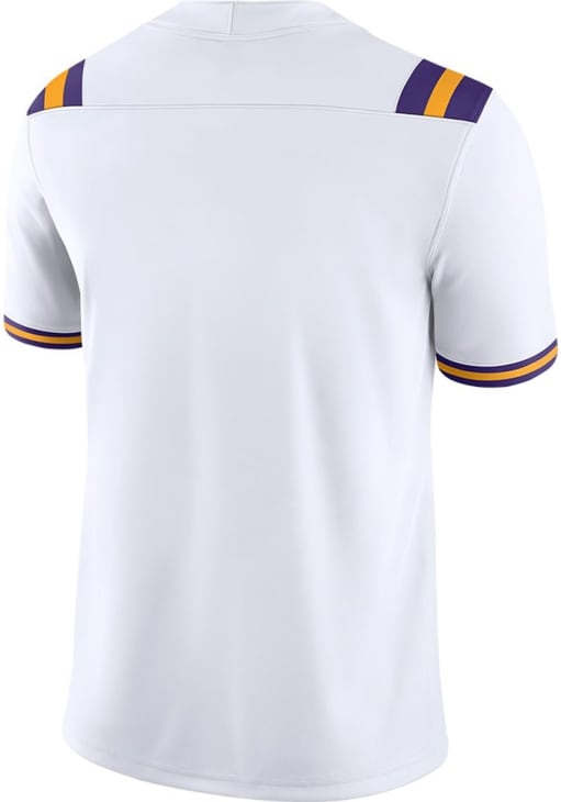 Nike LSU Tigers White Vapor Football Jersey