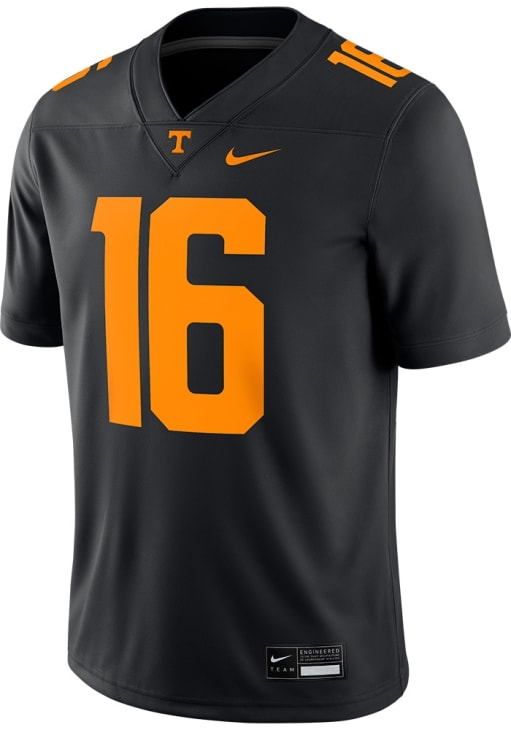 Peyton Manning  Nike Tennessee Volunteers Black Peyton Manning Vapor Football Jersey