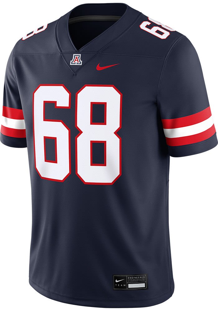 Tedy Bruschi Arizona Wildcats NAVY Football Tedy Bruschi Vapor
