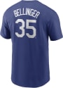 Los Angeles Dodgers Nike Name And Number Player T Shirt - Blue