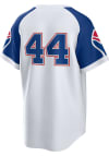 Main image for Hank Aaron Atlanta Braves Nike Replica Cooperstown Jersey - White