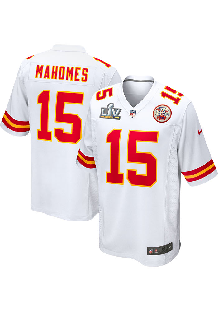 ساونا منزلي Men's Kansas City Chiefs Patrick Mahomes #15 White Super Bowl LV ... ساونا منزلي