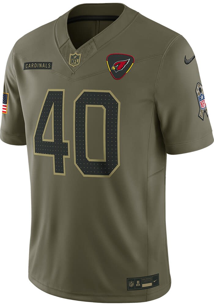 ユニホーム Pat Tillman Arizona Cardinals Mens OLIVE Salute to Service Limited