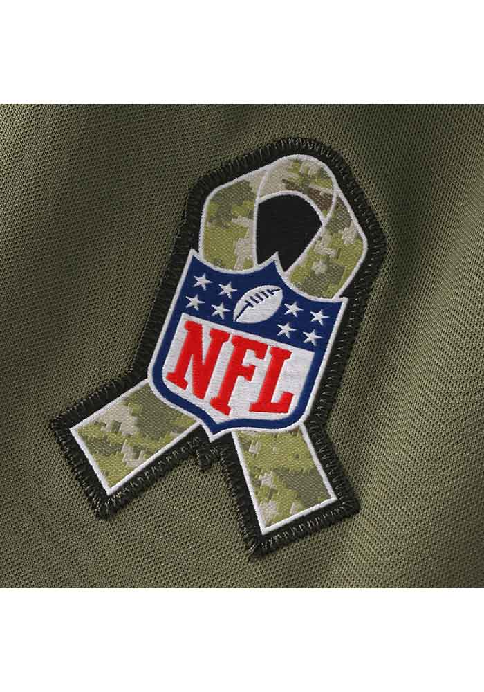 Jordan Love Green Bay Packers Mens OLIVE Salute to Service Limited