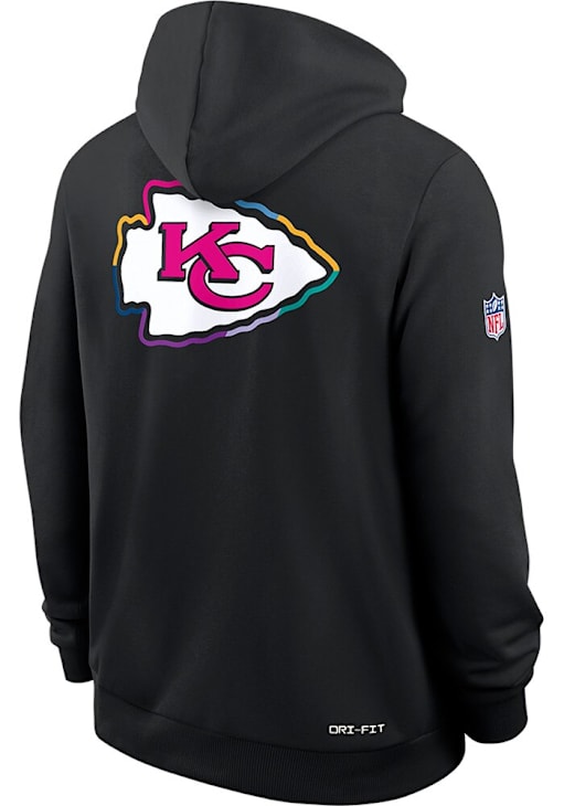 Nike Kansas City Chiefs Mens BLACK Crucial Catch Hoodie 173227175