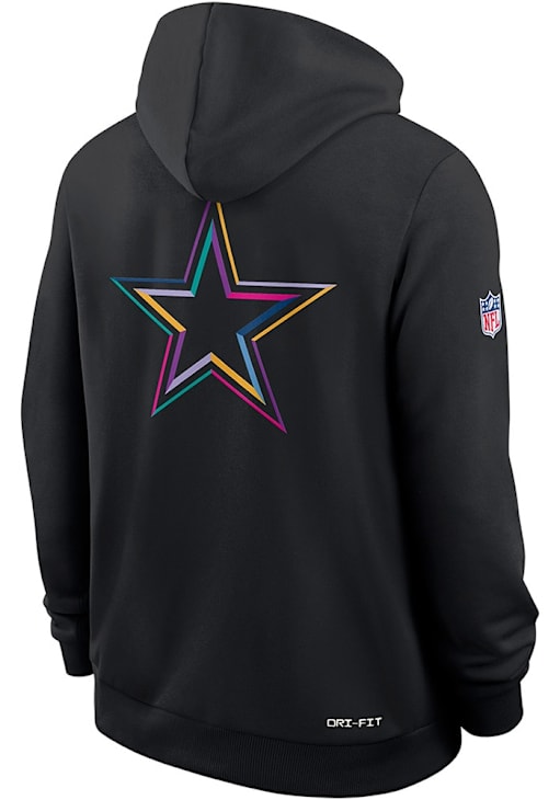 Nike Dallas Cowboys Mens BLACK Crucial Catch Hoodie 173227180