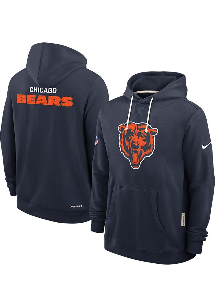USA購入 ナイキ製 NFL【Chicago Bears】パーカーUS Sサイズ NIKE - USA購入 ナイキ製 NFL【Chicago Bears】パーカーUS Sサイズの