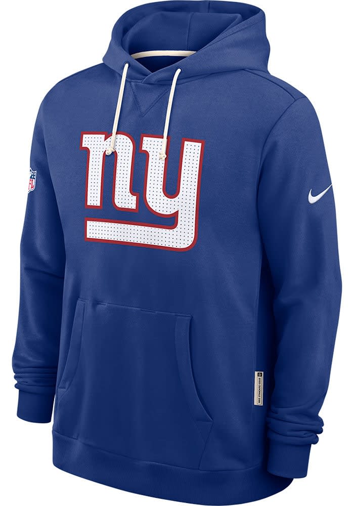 Nike New York Giants Mens ROYAL Sideline Hoodie - 173227218