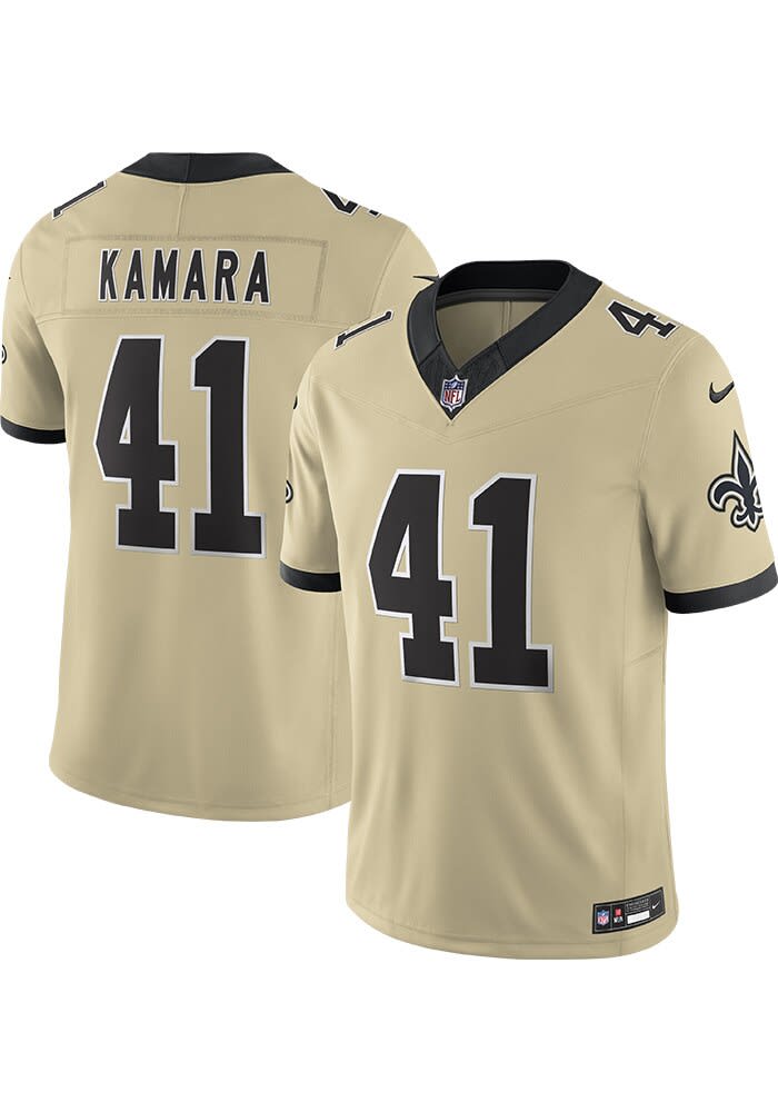 Alvin Kamara New Orleans Saints Mens GOLD Alt Limited Football