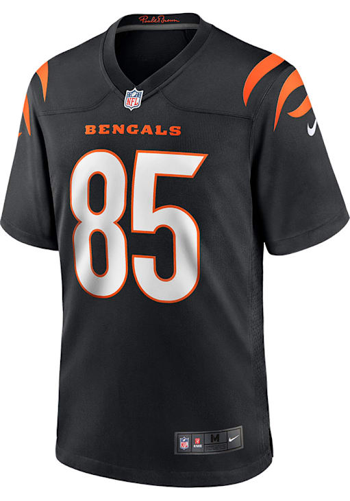 Tee Higgins Cincinnati Bengals BLACK Home Game Jersey 17322815