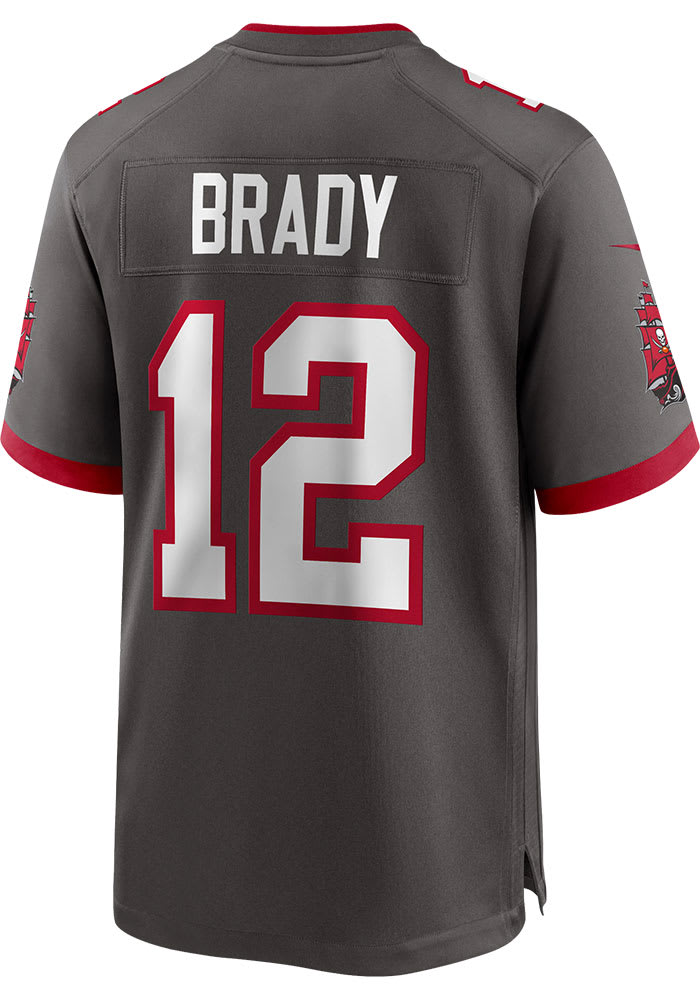 Nike New England Patriots No12 Tom Brady Black Men's NFL Game All Star Fashion Jersey