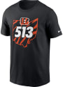 Cincinnati Bengals Nike 513.0 T Shirt - Black