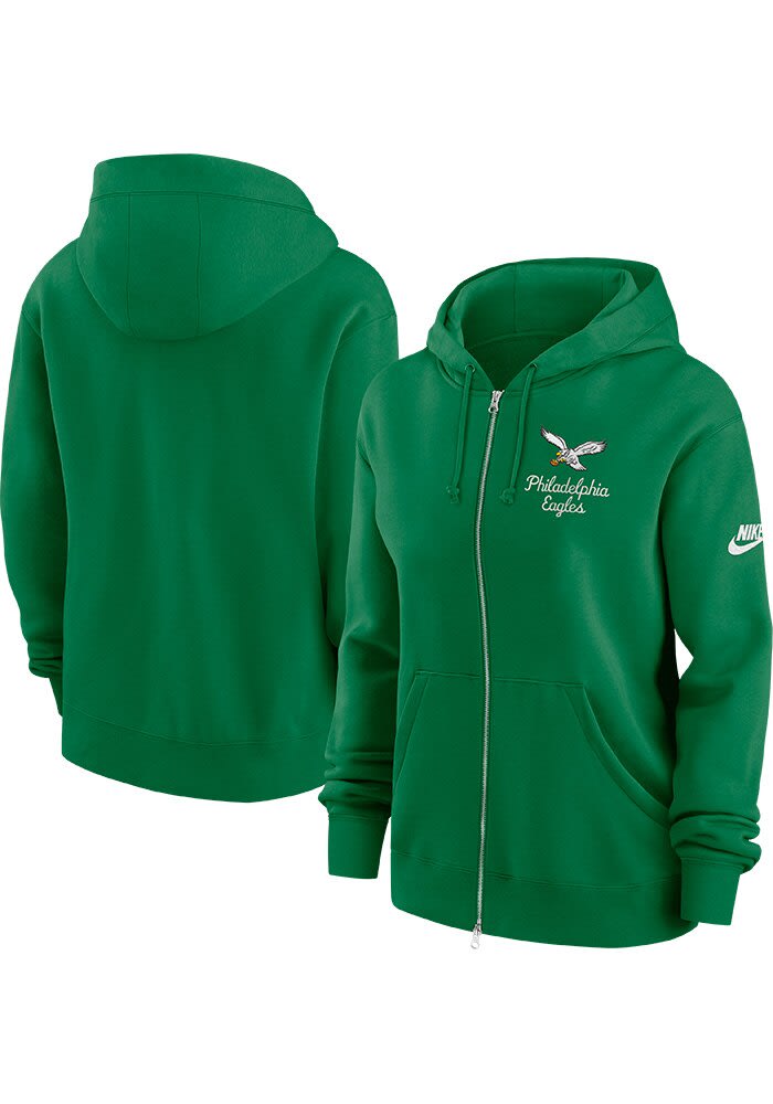 Philadelphia Eagles Nike Womens KELLYGREEN Phoenix Long Sleeve