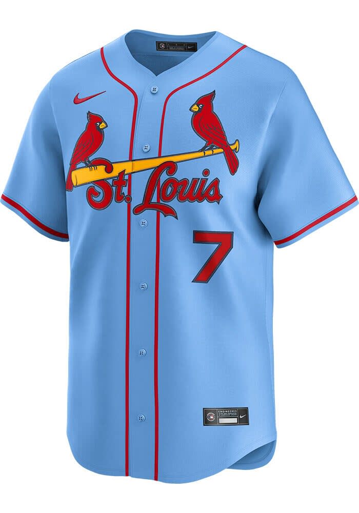 Matt Holliday St Louis Cardinals Mens LIGHT BLUE Alt Limited