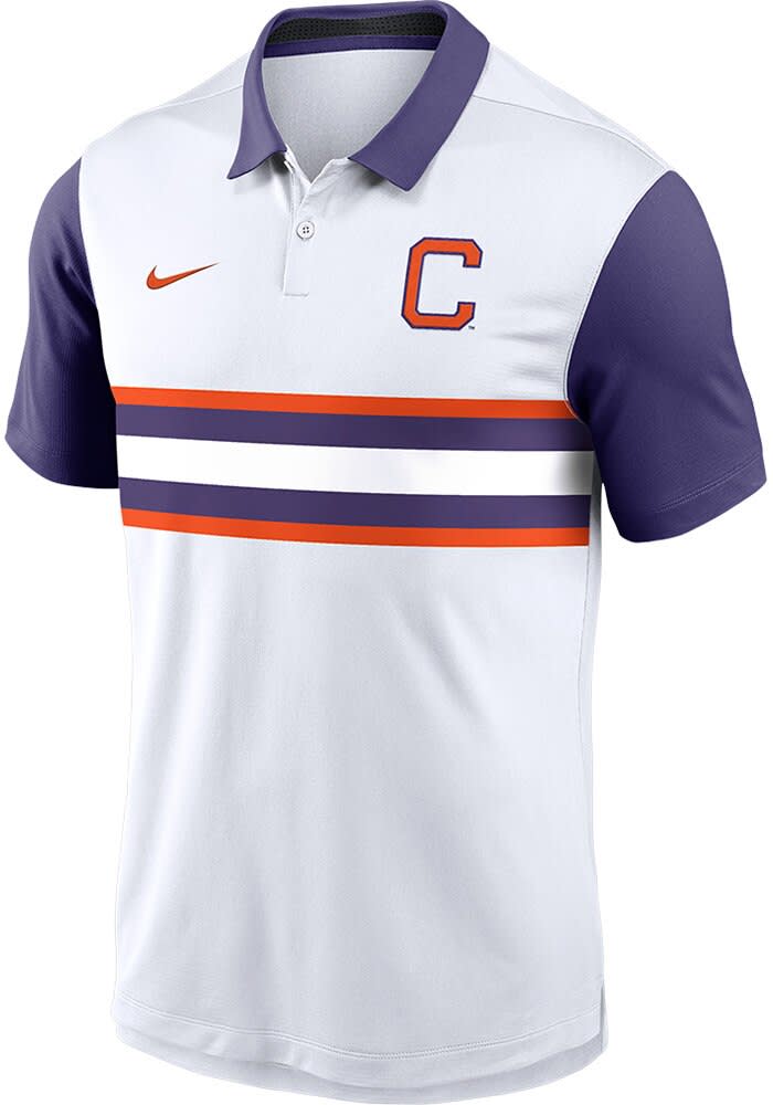clemson nike polo