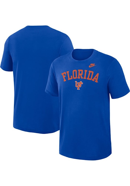 Nike Florida Gators ROYAL Legacy Slub Short Sleeve T Shirt 173229539