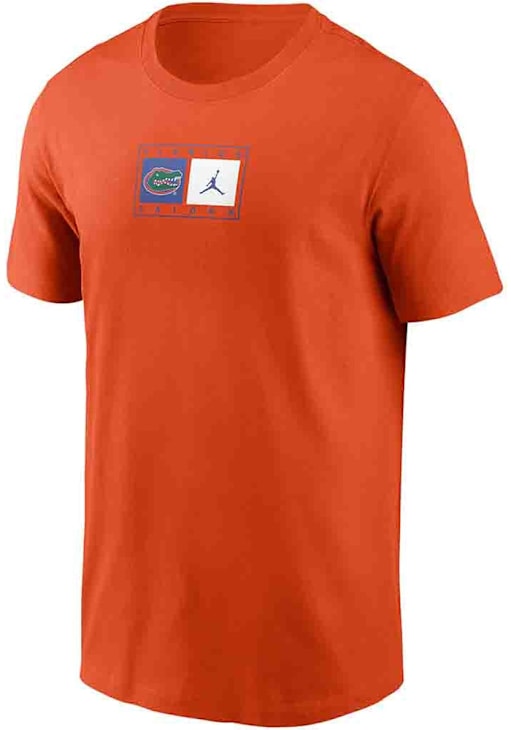 Nike Florida Gators ORANGE Jordan Logo Short Sleeve T Shirt