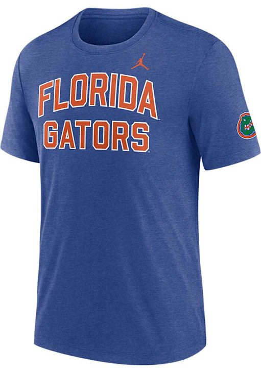 Nike Florida Gators BLUE Legacy Triblend Short Sleeve Fashion T