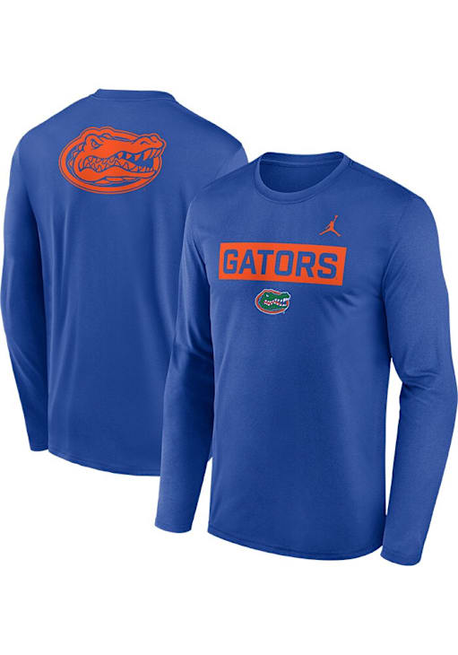 Nike Florida Gators Legend Long Sleeve T Shirt ROYAL 173230056