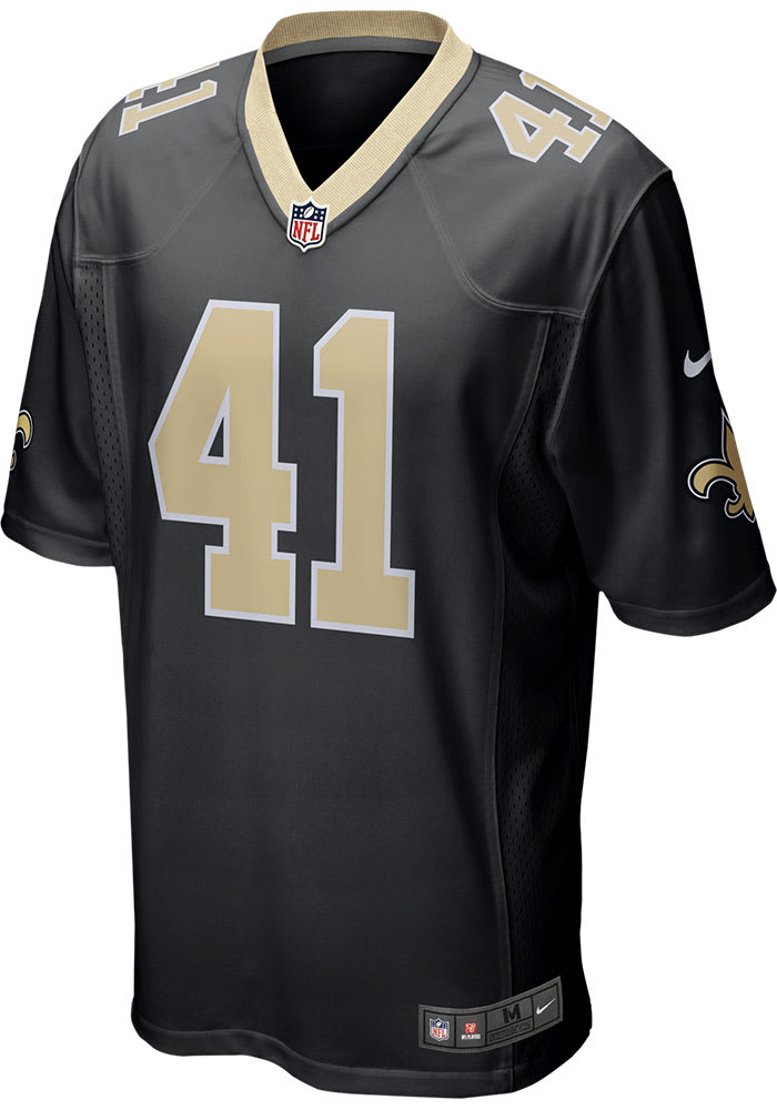 Alvin Kamara New Orleans Saints BLACK Home Game Jersey - 17323035