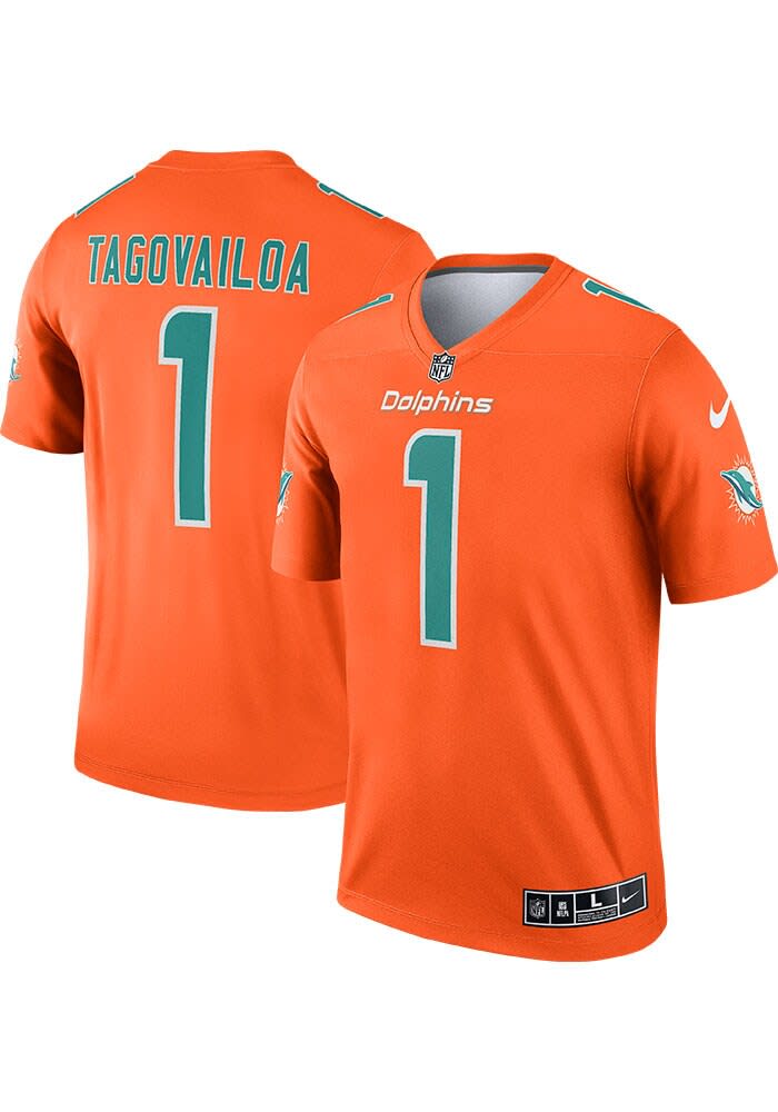 Nike Men's Tua Tagovailoa White Miami Dolphins Vapor Elite Jersey - Macy's