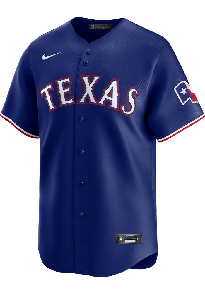 Wyatt Langford Texas Rangers Mens ROYAL Alt Limited Baseball