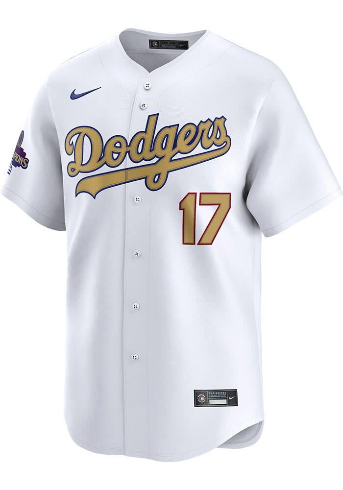 Nike Dodgers ユニフォーム Sサイズ ホワイト　OHTANI 17 Shohei Ohtani Los Angeles Dodgers Nike Youth Home Player Game