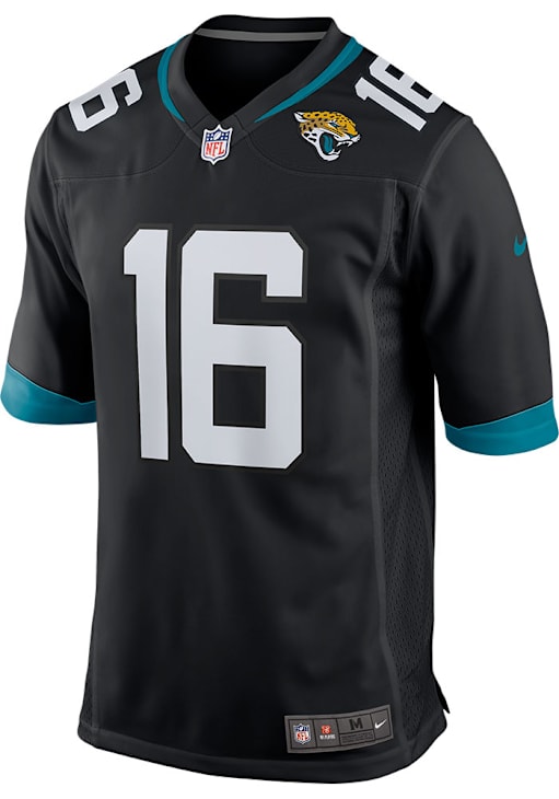 Trevor Lawrence Jacksonville Jaguars BLACK Home Game Jersey 17323094