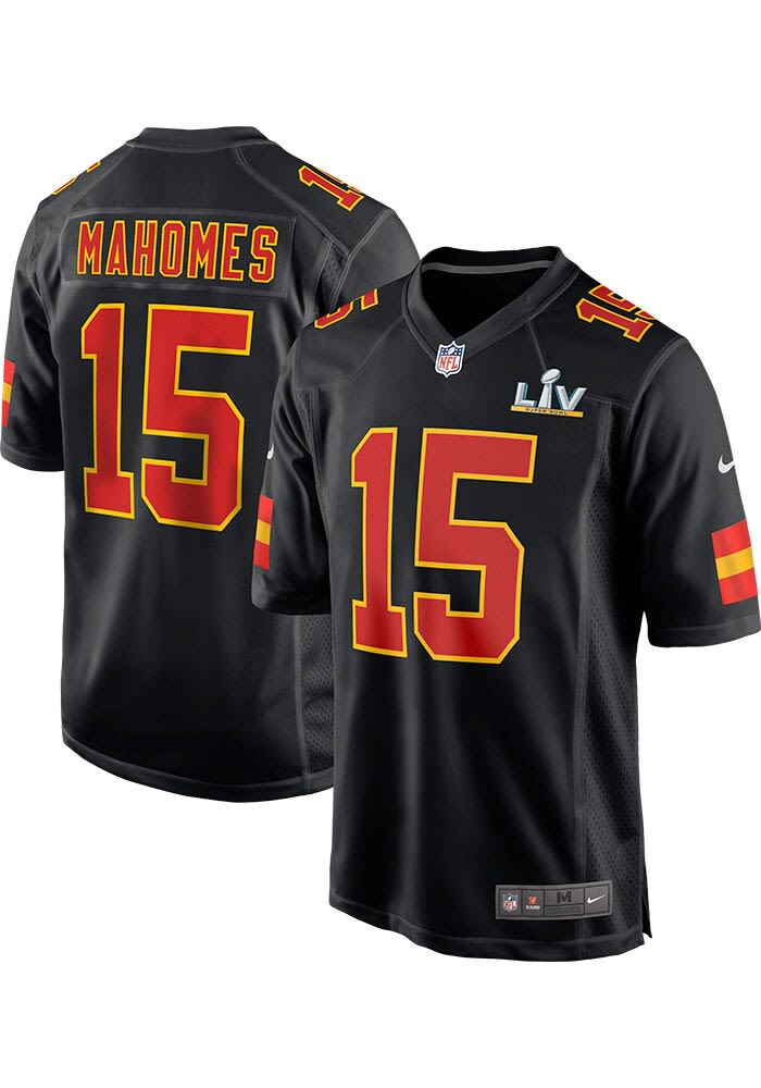 black chiefs super bowl jersey