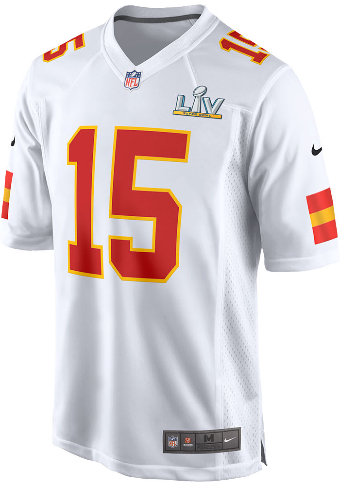 Nike Kansas City Chiefs No55 Frank Clark White Super Bowl LIV 2020 Men's Stitched NFL 100th Season Vapor Untouchable Limited Jersey