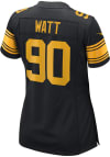 Main image for TJ Watt  Nike Pittsburgh Steelers Womens Black Alternate Game Football Jersey