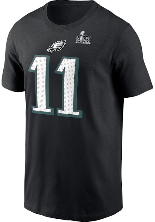AJ Brown Philadelphia Eagles BLACK 2024 Super Bowl Participant
