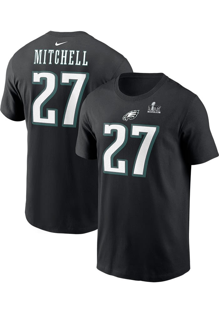 Quinyon Mitchell Philadelphia Eagles BLACK 2024 Super Bowl