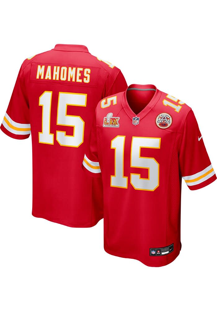[入手困難]Chiefs PatrickMas ユニフォーム Patrick Mahomes Kansas City Chiefs Red 2024 Super Bowl Participant